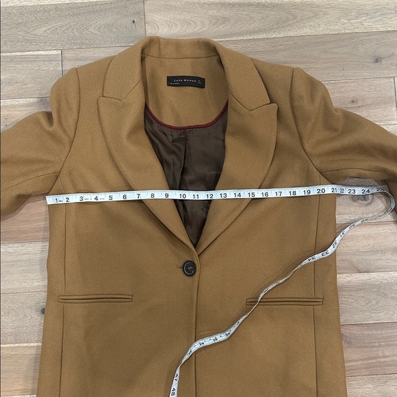 Zara women’s Camel brown Trench Coat - Picture 10 of 10